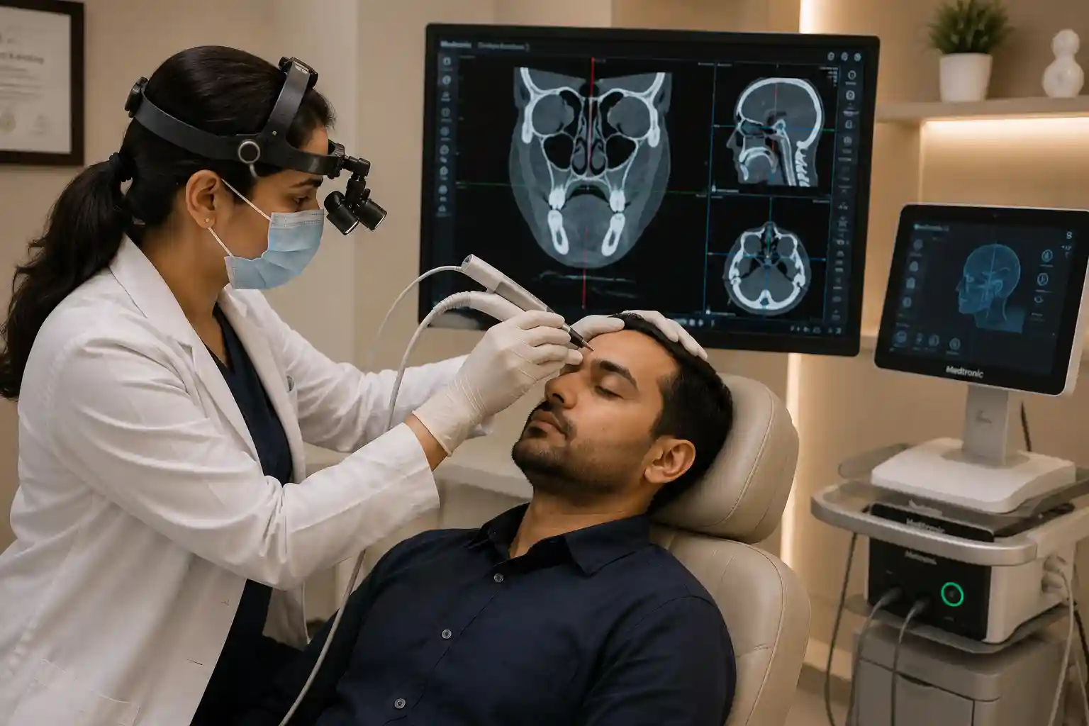 Navigation Assisted Sinus Surgeries